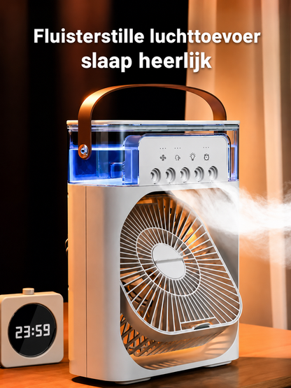 Compacte Luchtkoeler met Ventilator – Direct Frisse Lucht Waar Je Bent